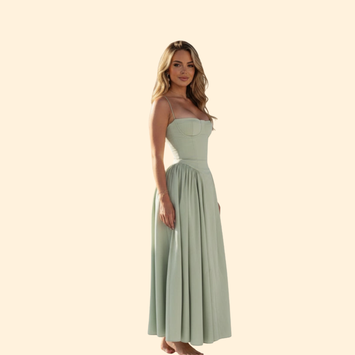 Women’s Corset Dress with Adjustable Straps