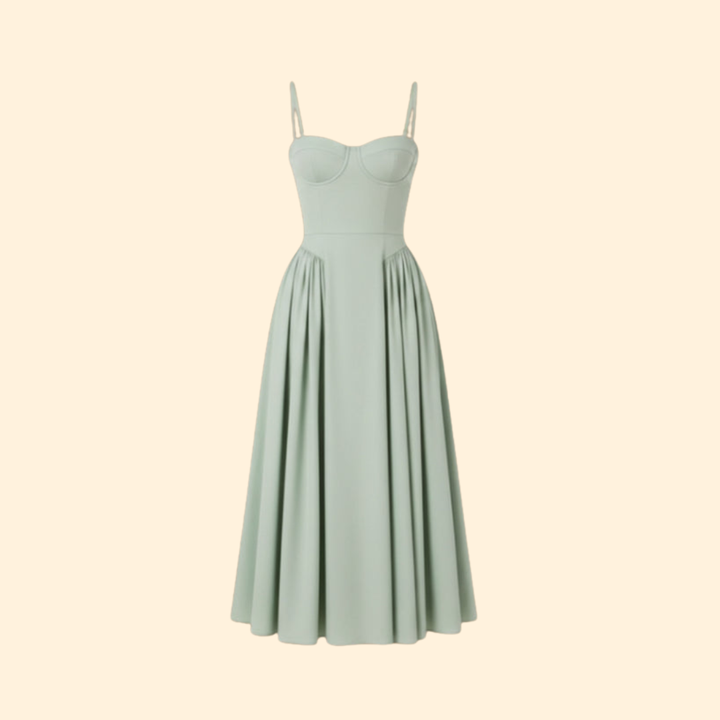 Women’s Corset Dress with Adjustable Straps