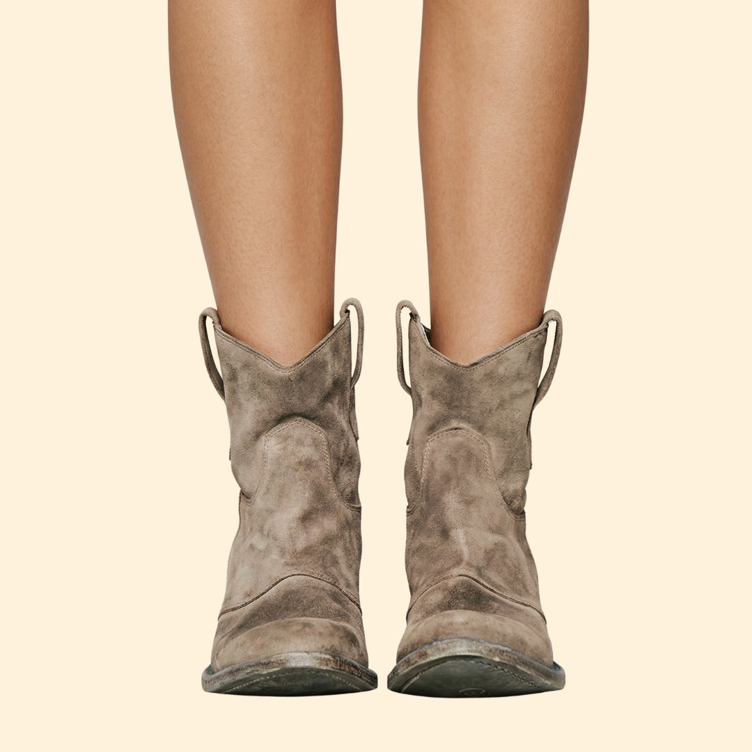 Women’s Cowboy Boots with Pull Tabs