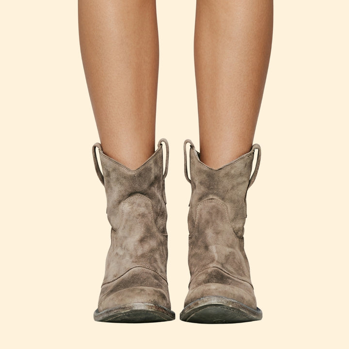 Women’s Cowboy Boots with Pull Tabs