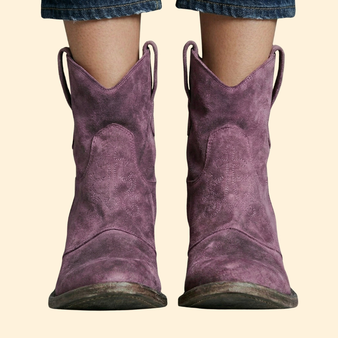 Women’s Cowboy Boots with Pull Tabs