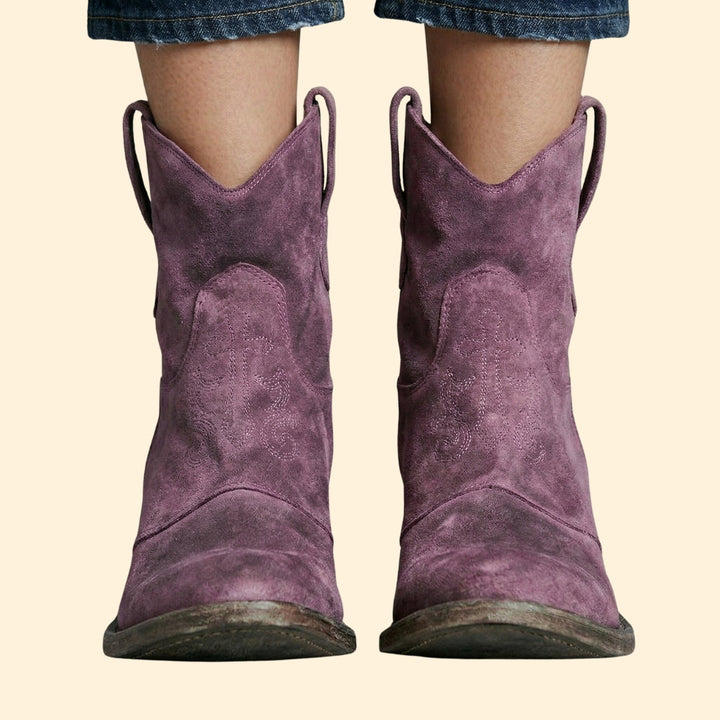 Women’s Cowboy Boots with Pull Tabs
