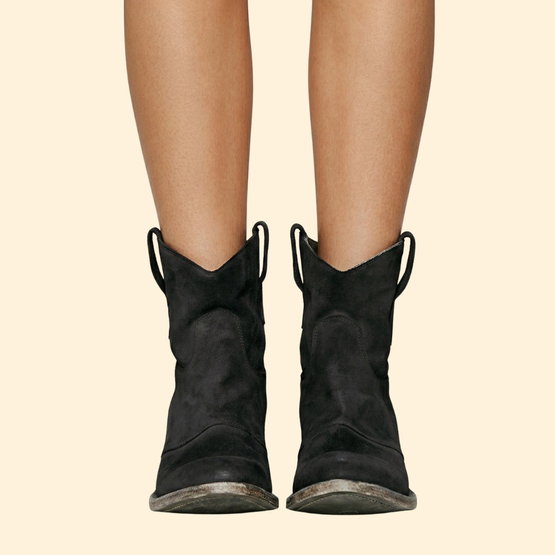 Women’s Cowboy Boots with Pull Tabs