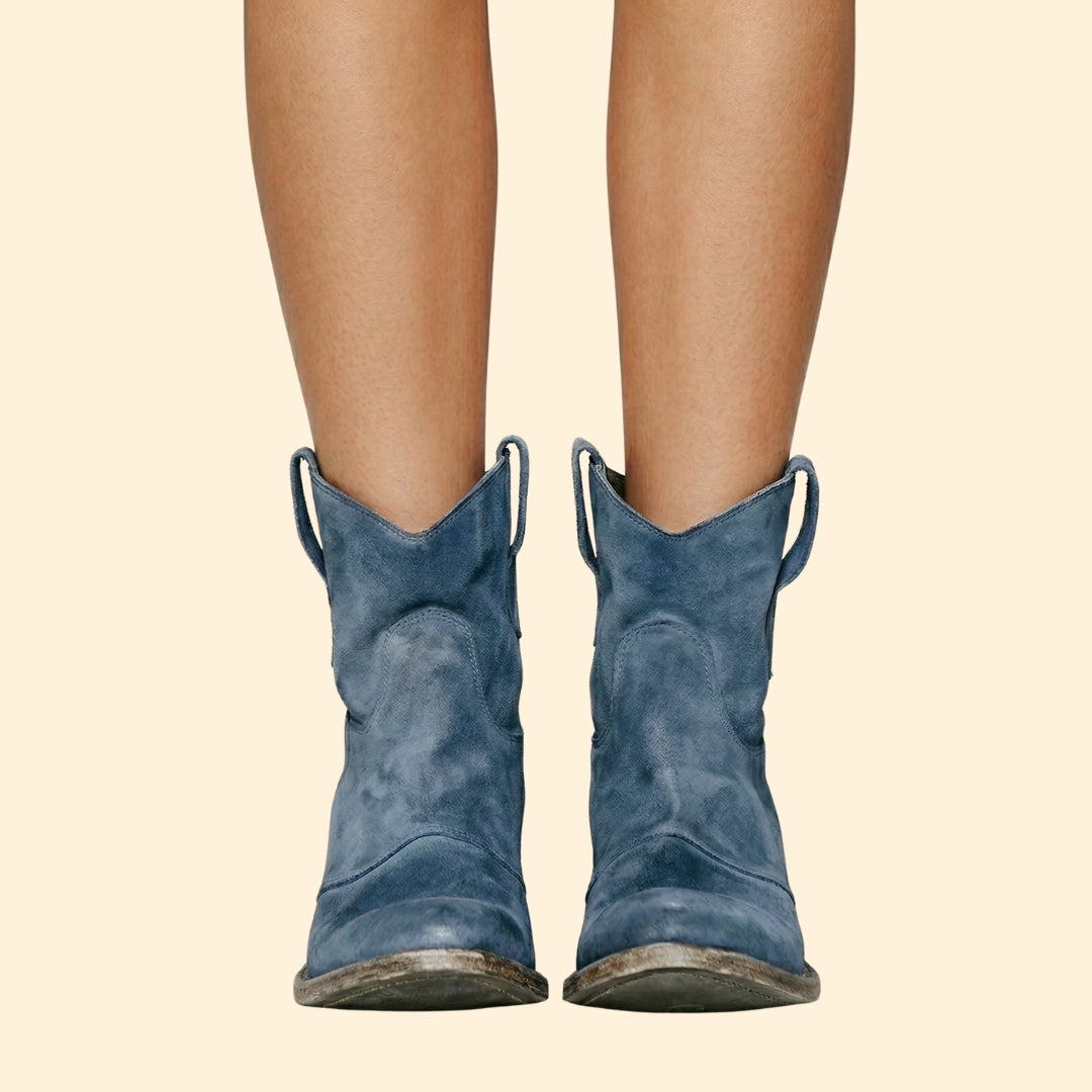 Women’s Cowboy Boots with Pull Tabs