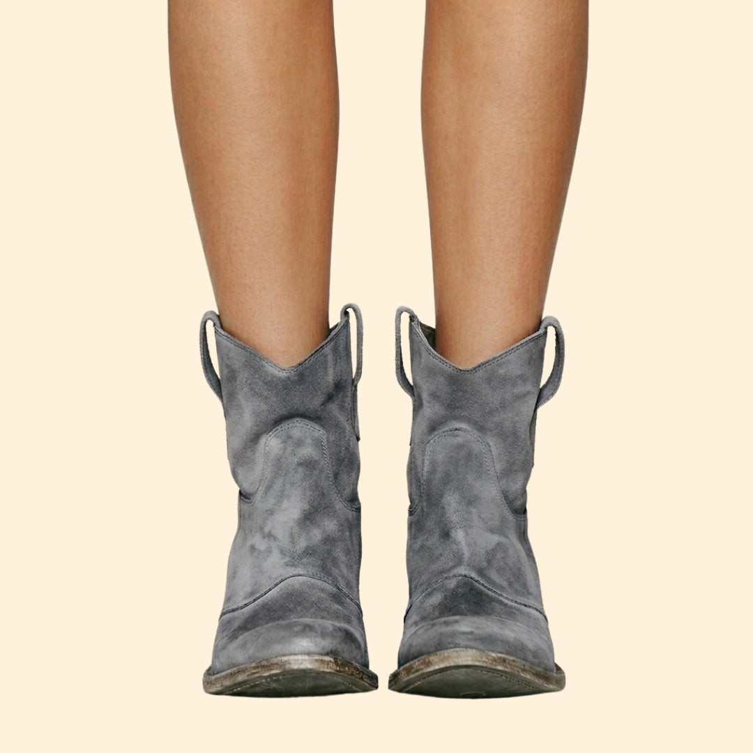Women’s Cowboy Boots with Pull Tabs