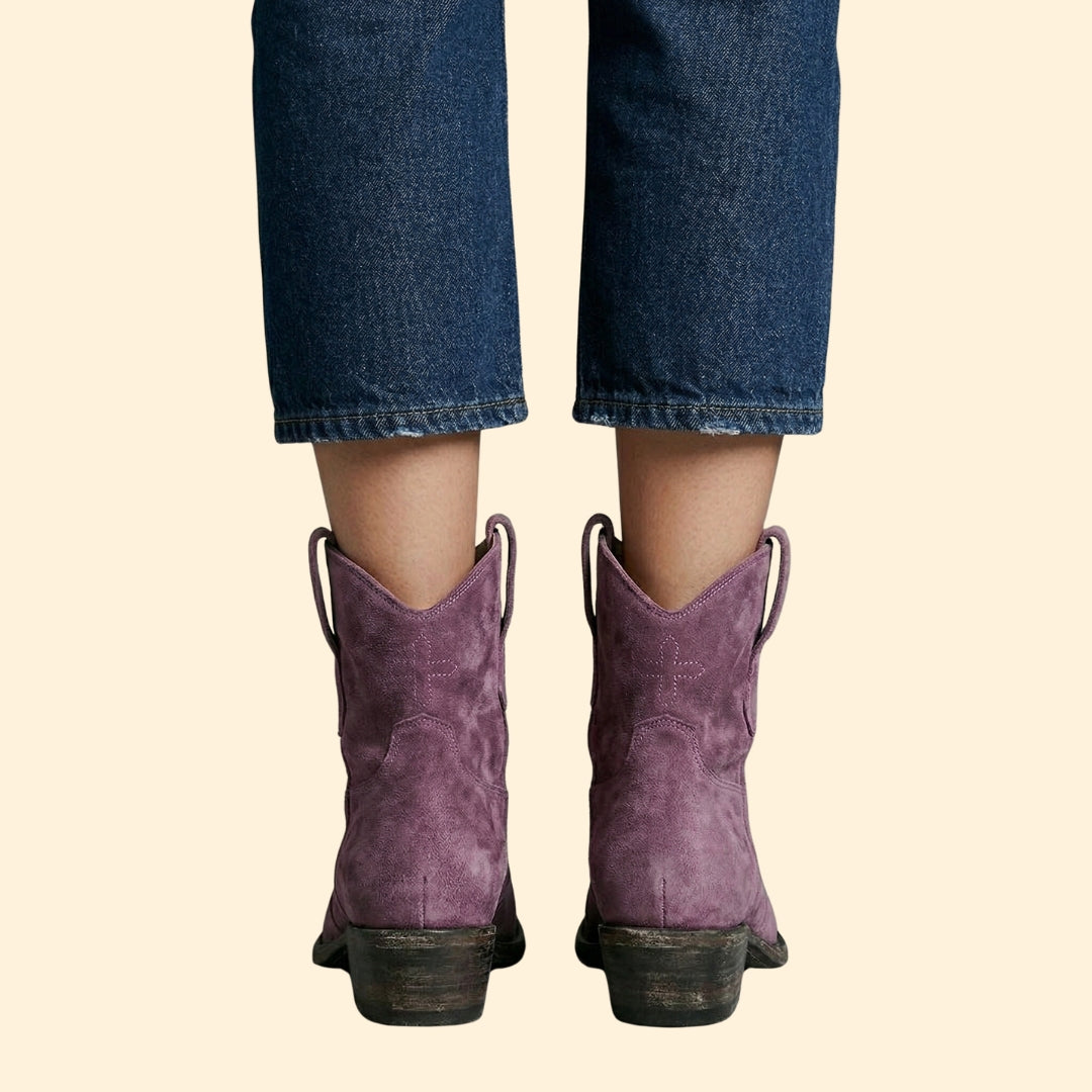 Women’s Cowboy Boots with Pull Tabs