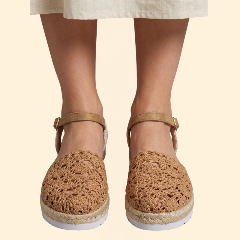 Women's Crochet Platform Sandals