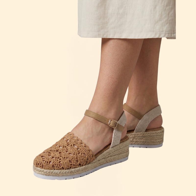 Women's Crochet Platform Sandals