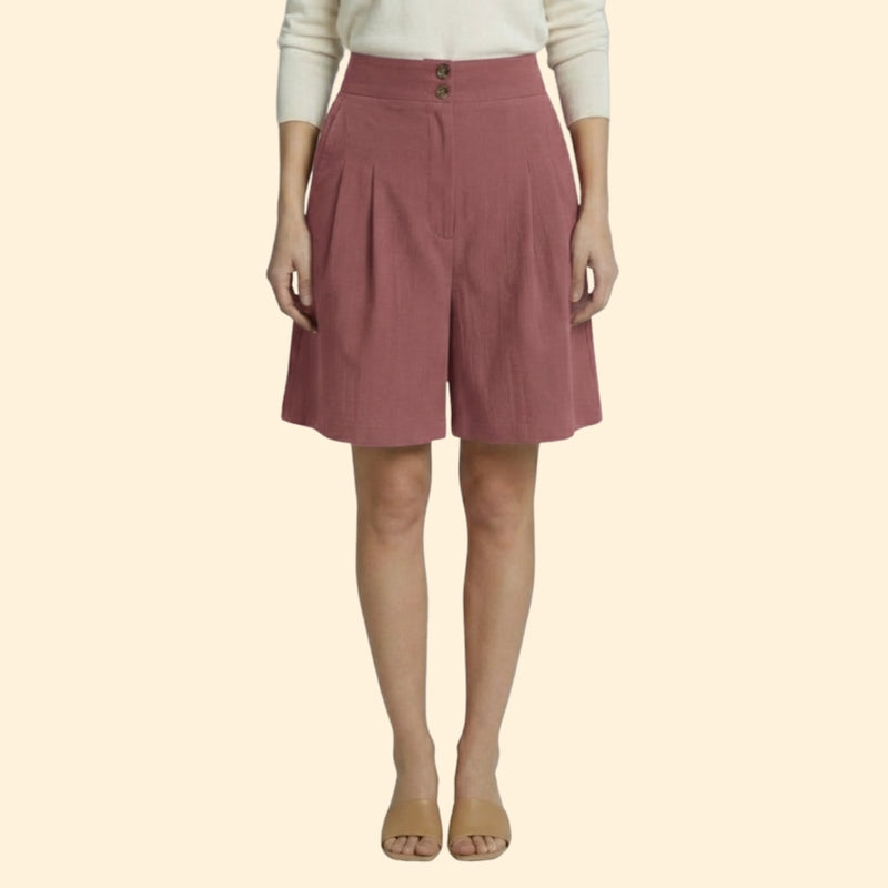 Women's Crop Top with Pleated Skirt