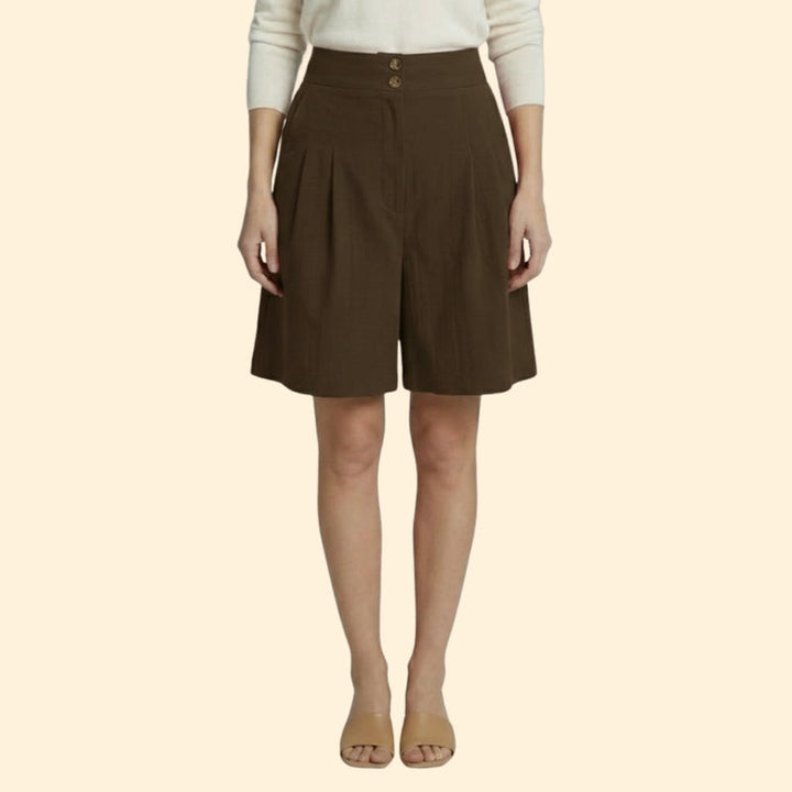 Women's Crop Top with Pleated Skirt