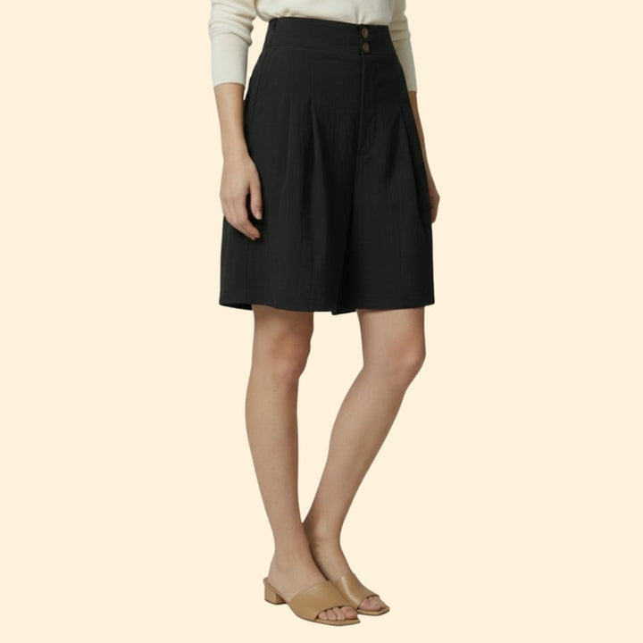 Women's Crop Top with Pleated Skirt