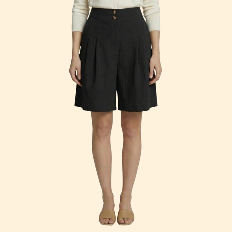 Women's Crop Top with Pleated Skirt