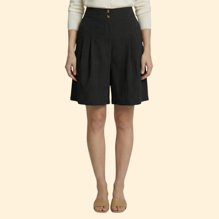 Women's Crop Top with Pleated Skirt