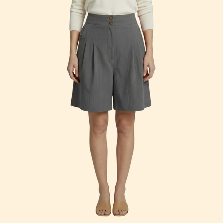Women's Crop Top with Pleated Skirt