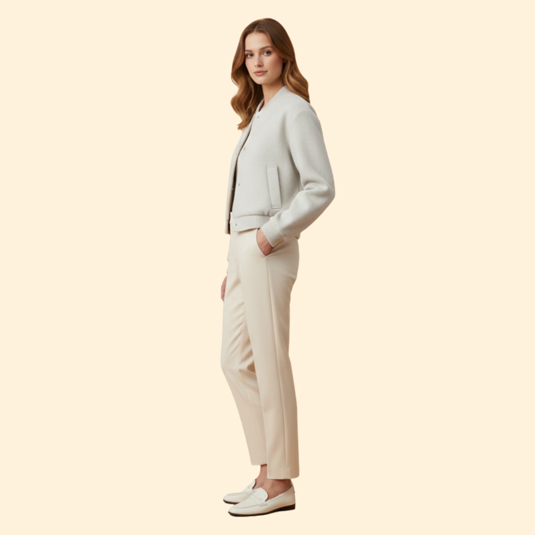 Women’s Jacket with Front Snap Buttons