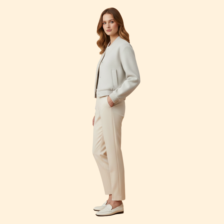 Women’s Jacket with Front Snap Buttons