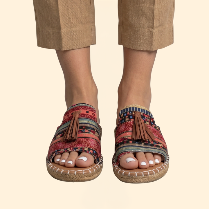 Women's Cushioned Slip-on Sandals