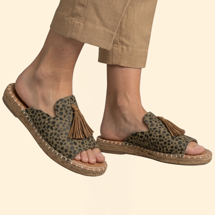 Women's Cushioned Slip-on Sandals