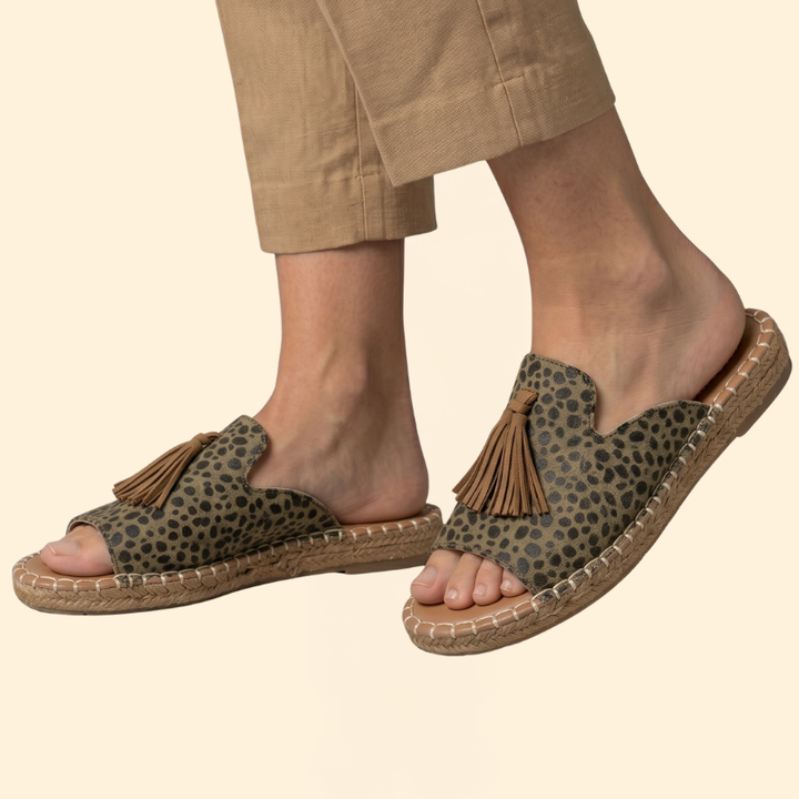 Women's Cushioned Slip-on Sandals