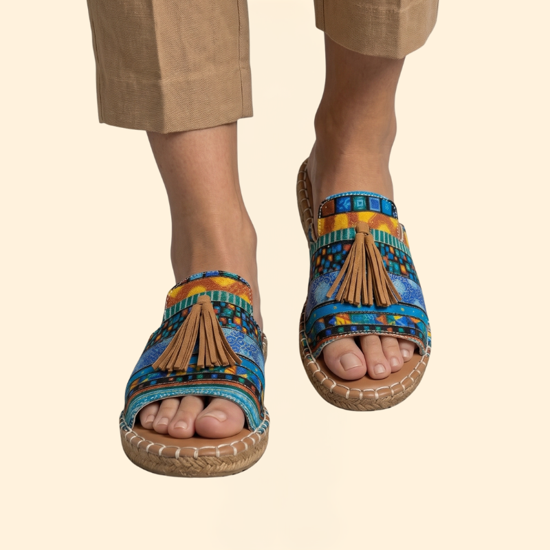 Women's Cushioned Slip-on Sandals