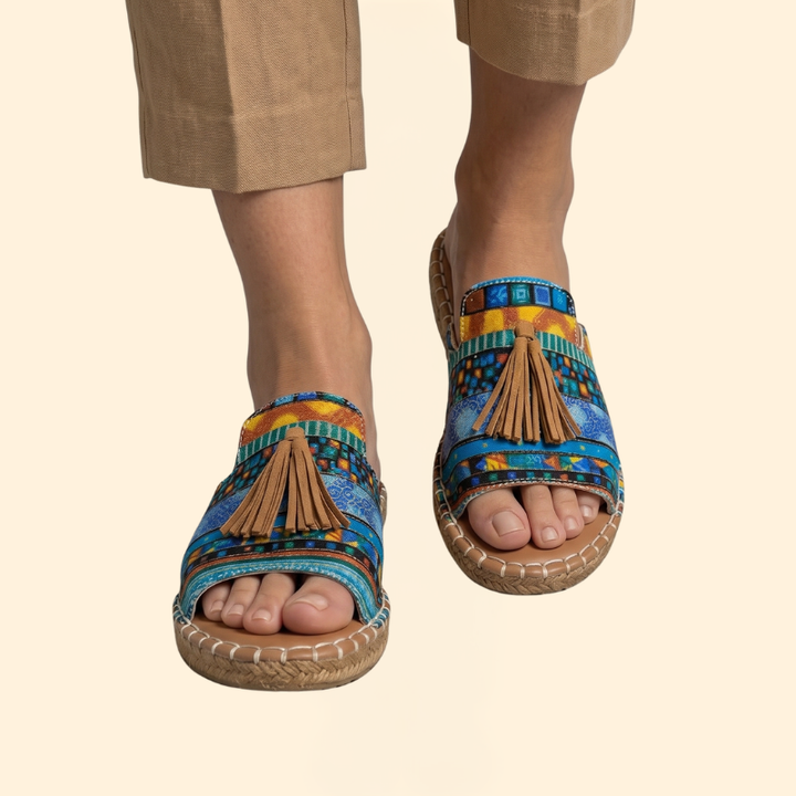 Women's Cushioned Slip-on Sandals
