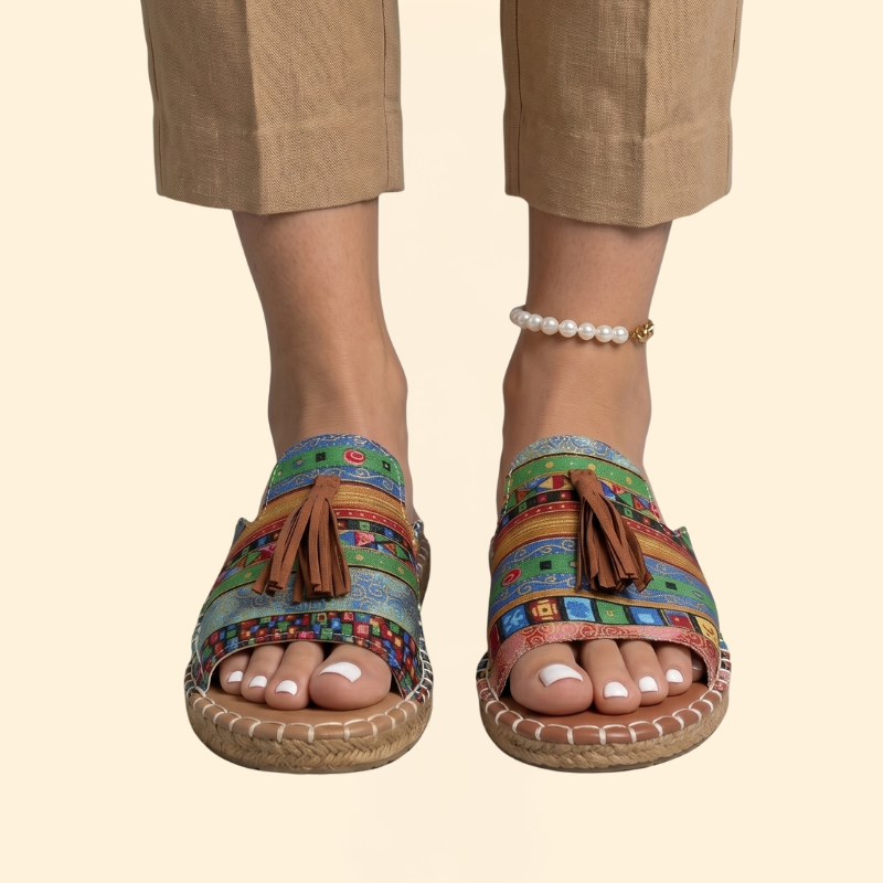 Women's Cushioned Slip-on Sandals