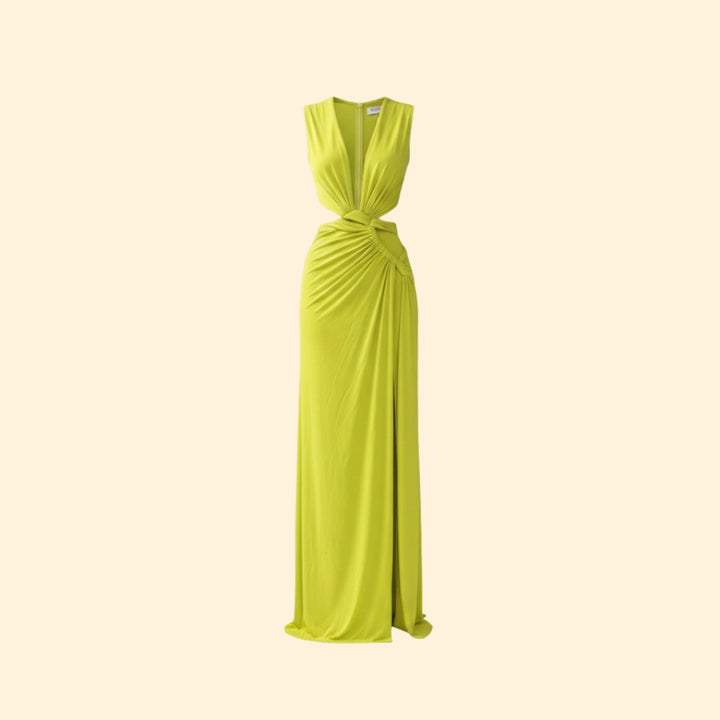 Women’s Cut-Out Dress with Side Slit