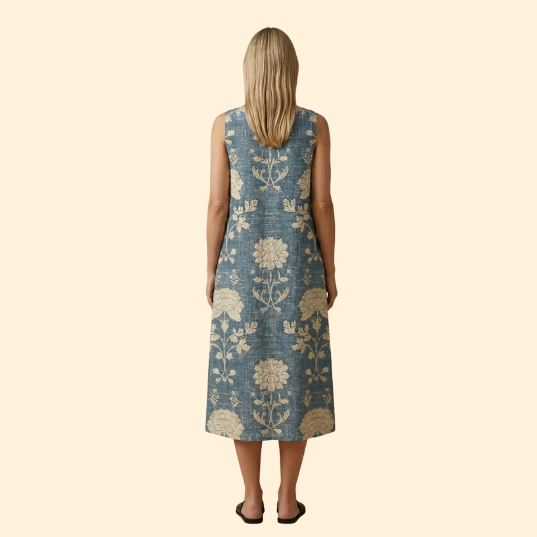 Women’s Dress with Symmetrical Pattern