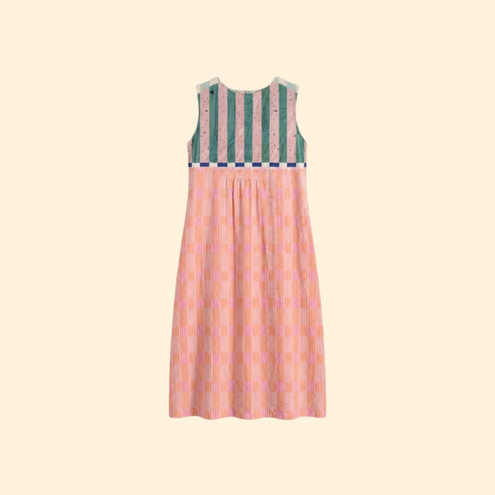 Women’s Dress with Vertical Striped