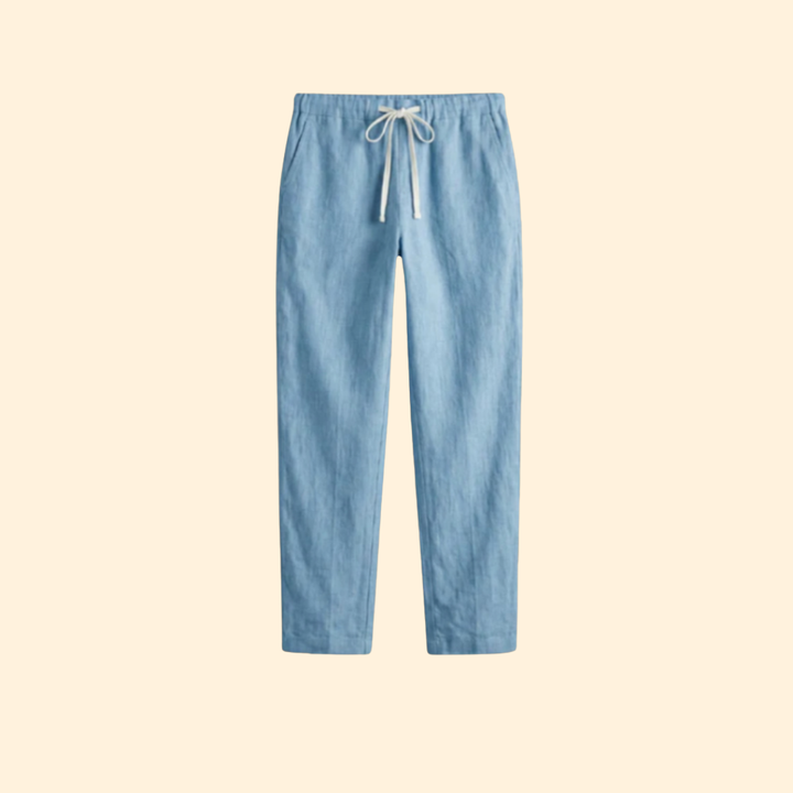 Women’s Easy Fit Trousers with Drawstring Waist