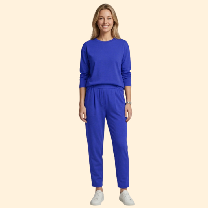 Women’s Two Piece Set with Long Sleeve Top
