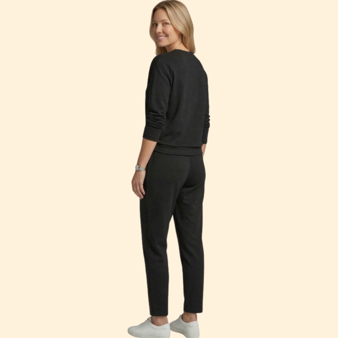 Women’s Two Piece Set with Long Sleeve Top
