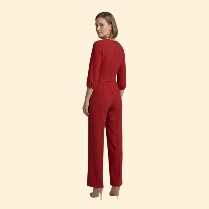 Women’s Elegant Jumpsuit with Button Detail