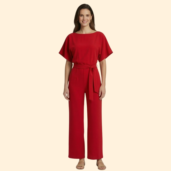 Women’s Elegant Jumpsuit with Straight Cut