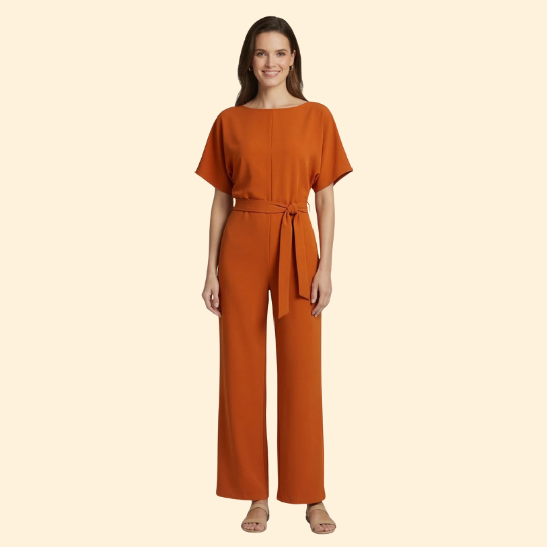 Women’s Elegant Jumpsuit with Straight Cut