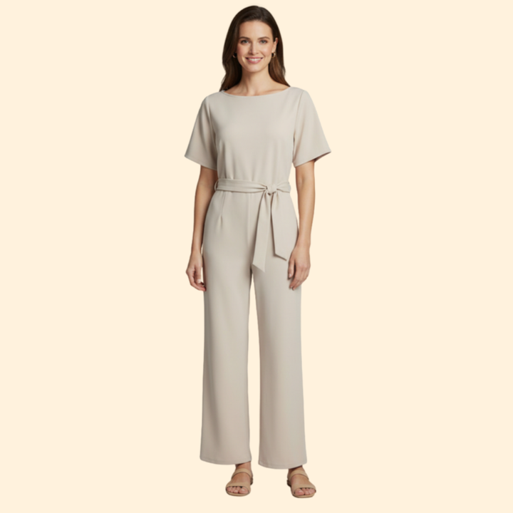 Women’s Elegant Jumpsuit with Straight Cut
