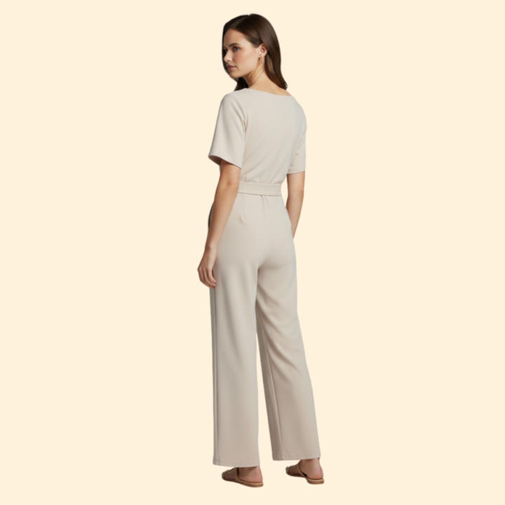 Women’s Elegant Jumpsuit with Straight Cut