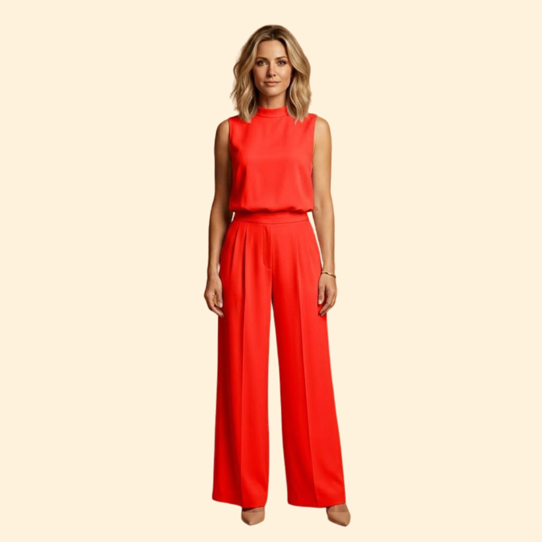 Women’s Elegant Jumpsuit with Wide Leg Design