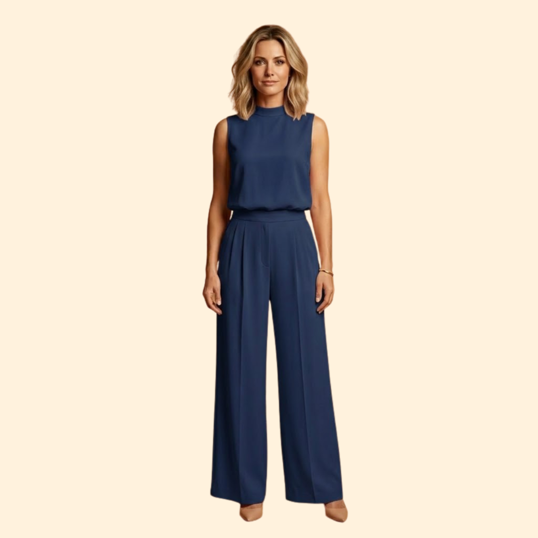 Women’s Elegant Jumpsuit with Wide Leg Design