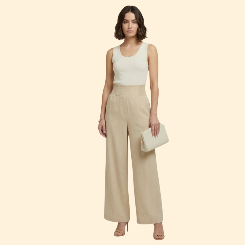 Women’s  Wide Leg Pants with Loose Fit