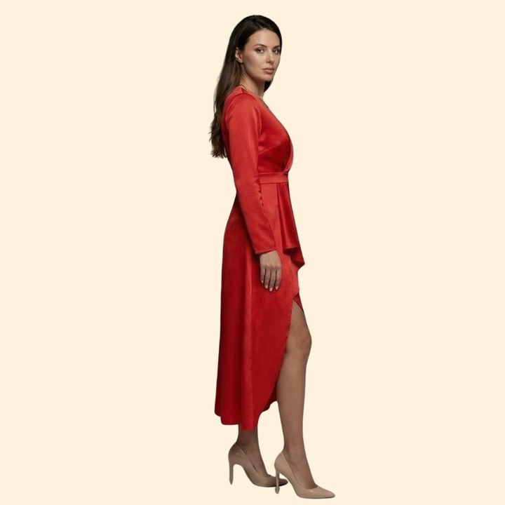 Women’s Elegant V-Neck Dress