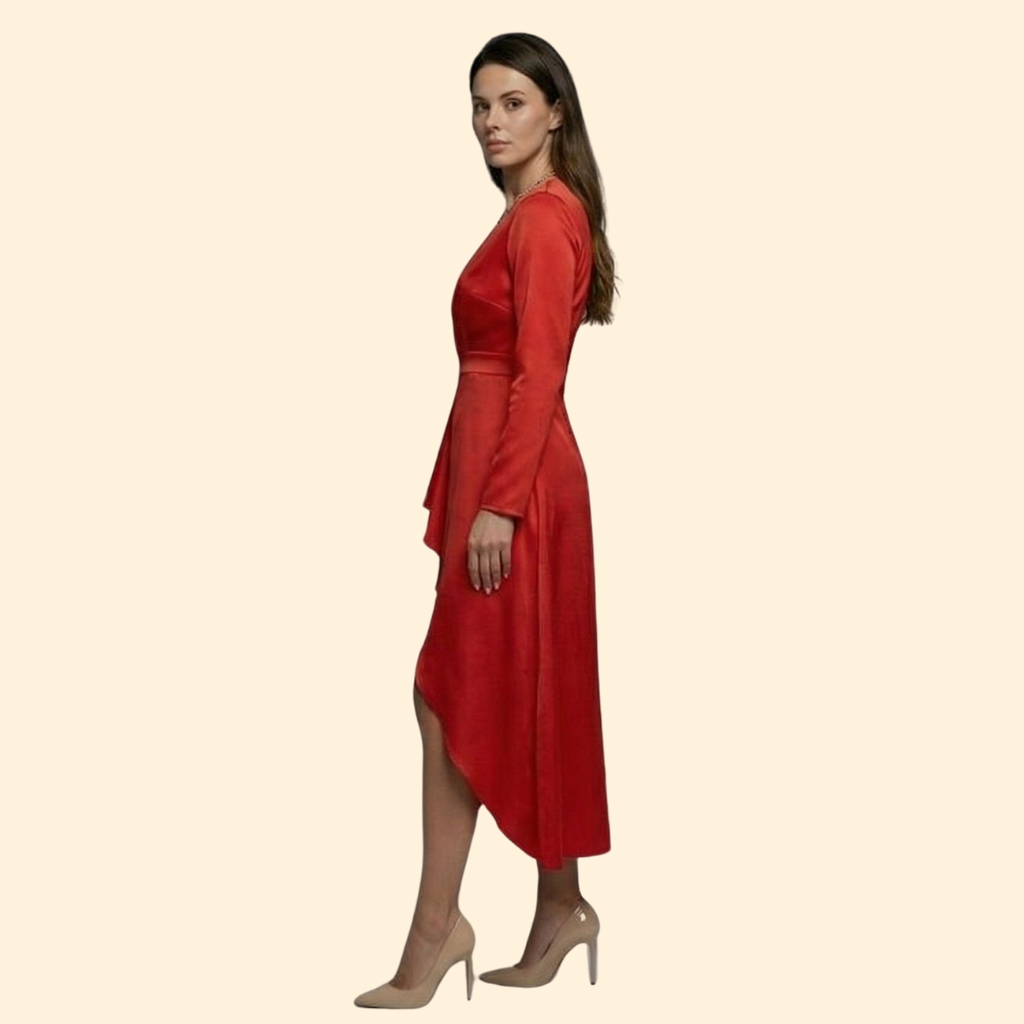 Women’s Elegant V-Neck Dress