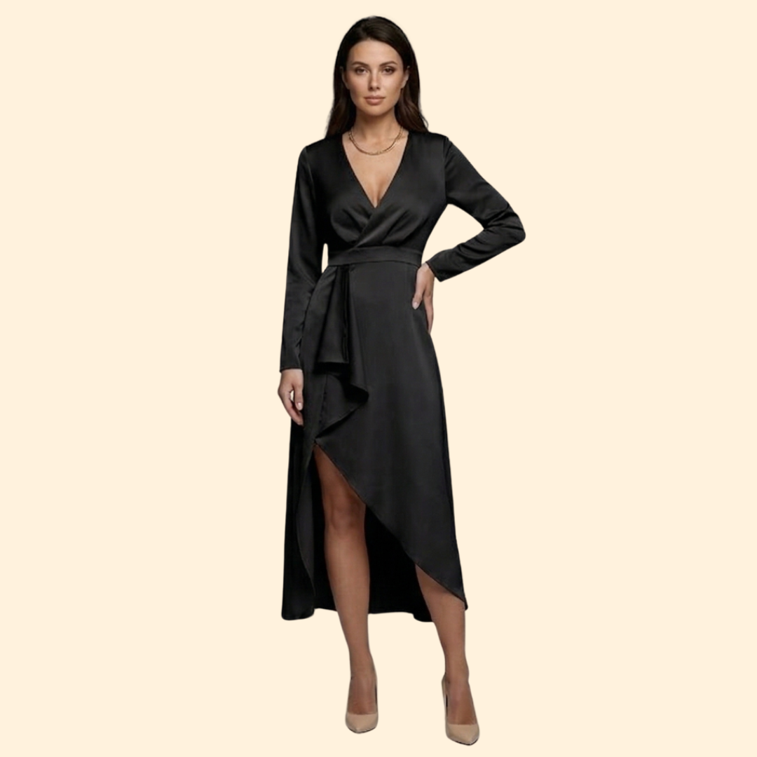 Women’s Elegant V-Neck Dress