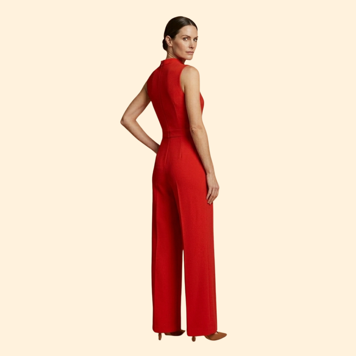 Women’s Sleeveless Top with Wide Leg Pants