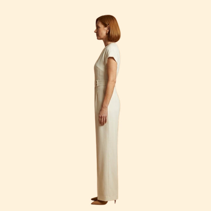 Women’s Elegant Jumpsuit V Neckline