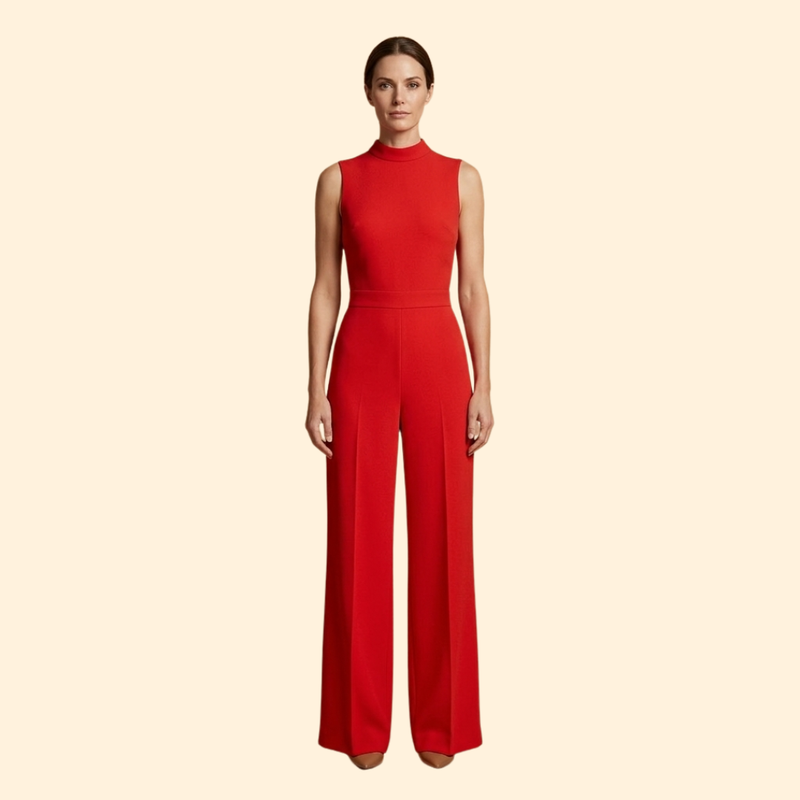 Women’s Sleeveless Top with Wide Leg Pants