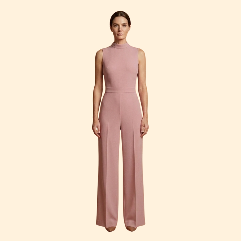 Women’s Sleeveless Top with Wide Leg Pants