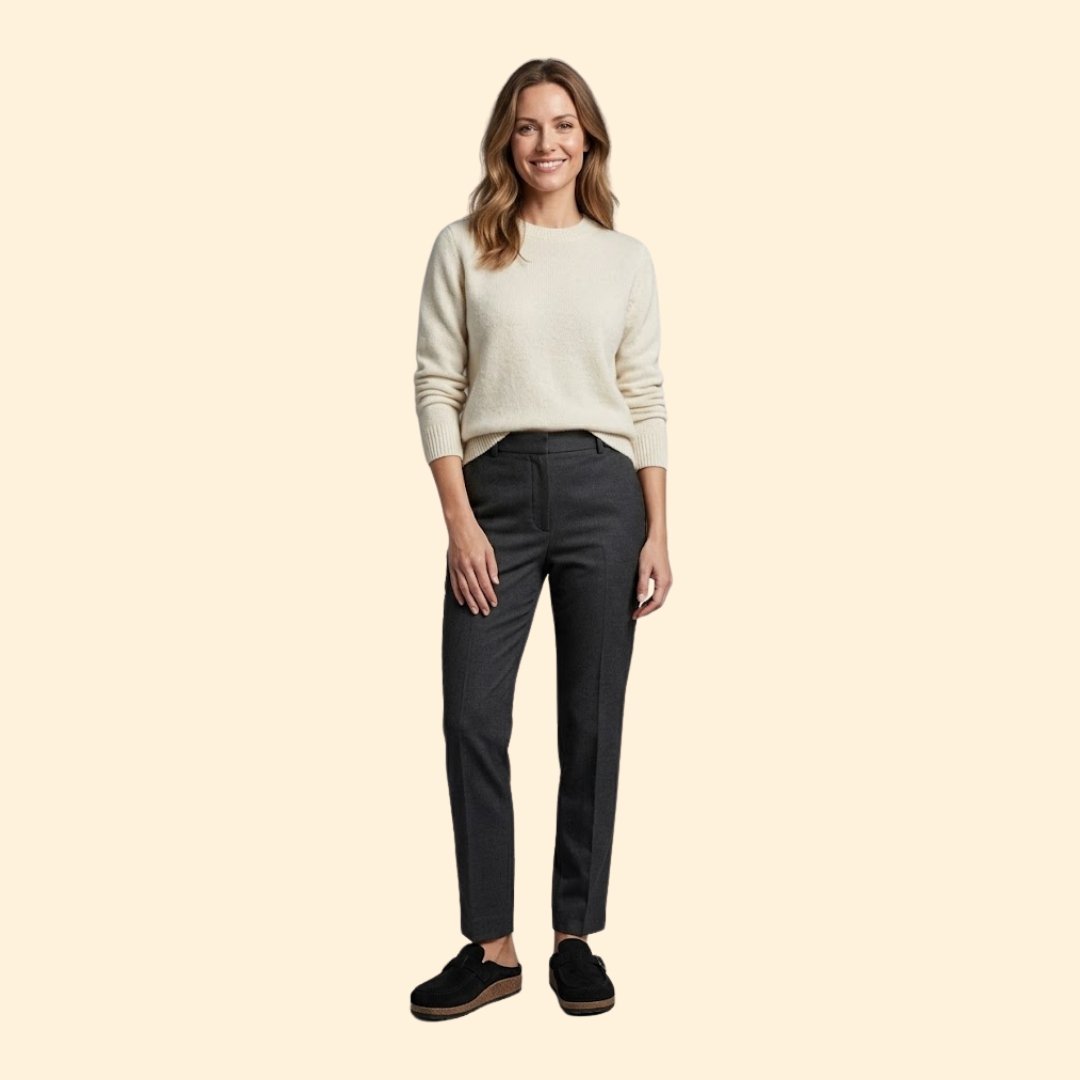 Women's Fabric Clogs with Buckle