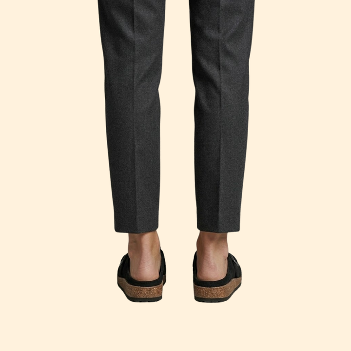 Women's Fabric Clogs with Buckle
