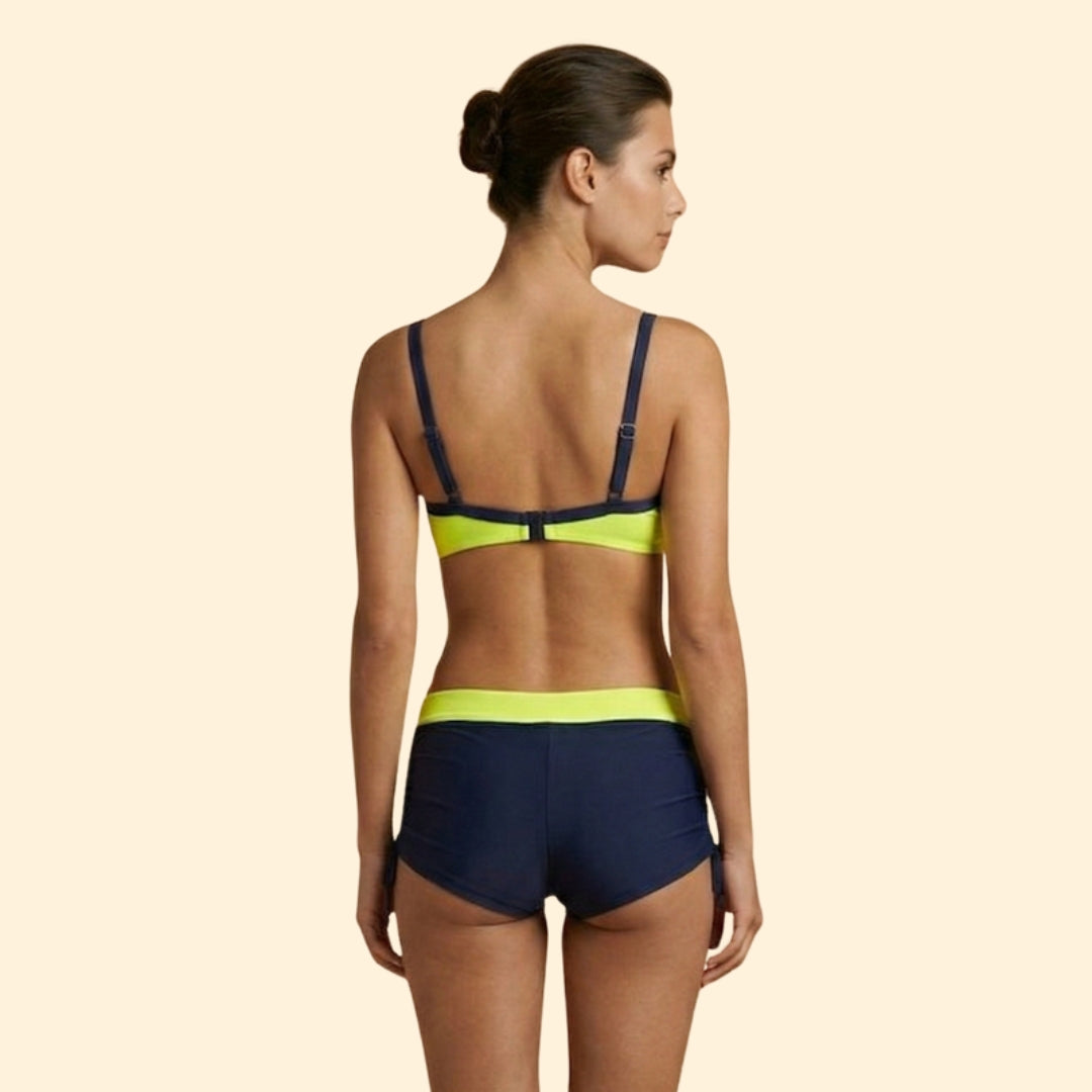 Women’s Figure-Shaping Swimwear with Push-Up Design